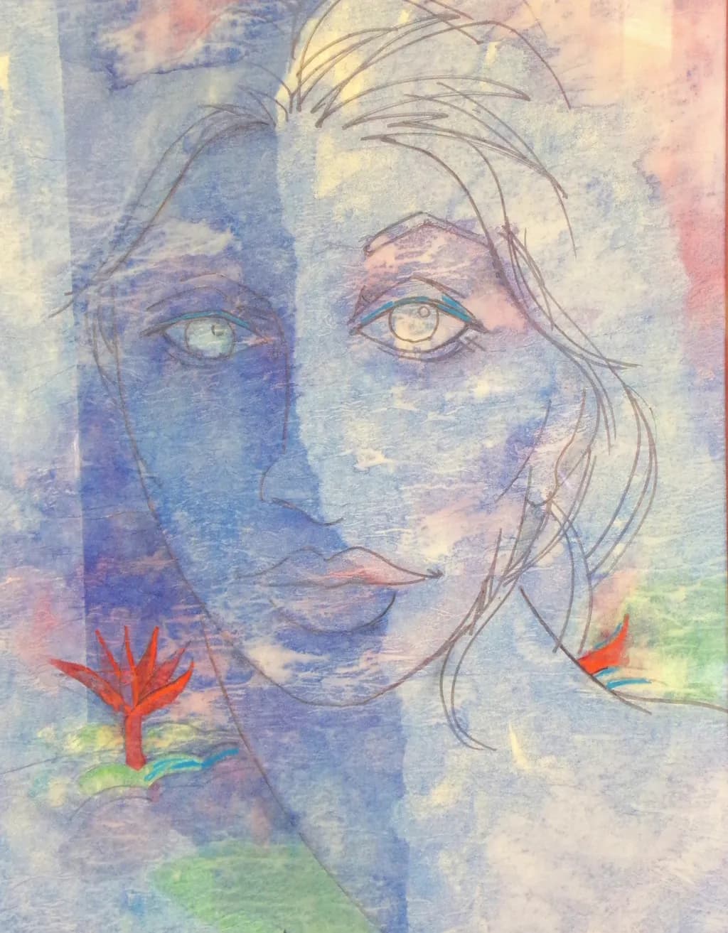Red Lotus Reflection