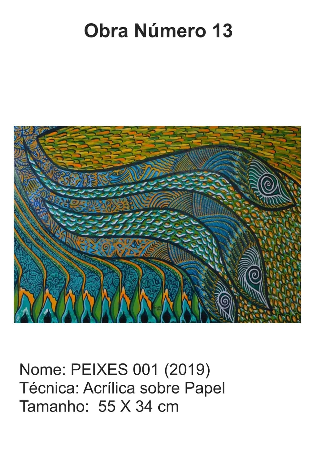 Pinturas de Peixes