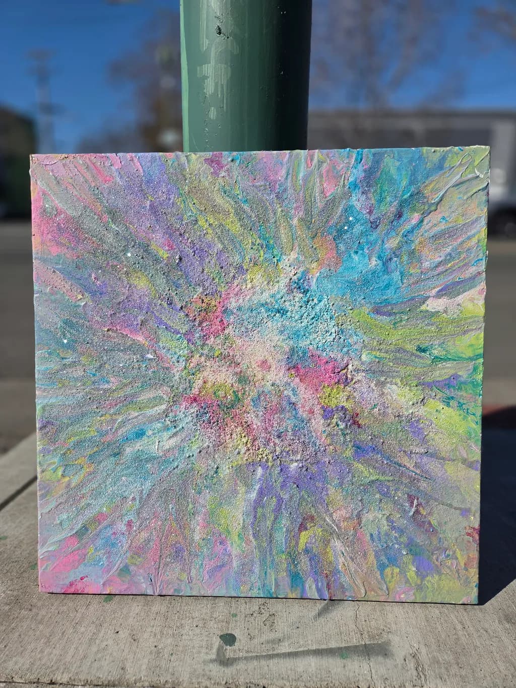 Color Burst Canvas