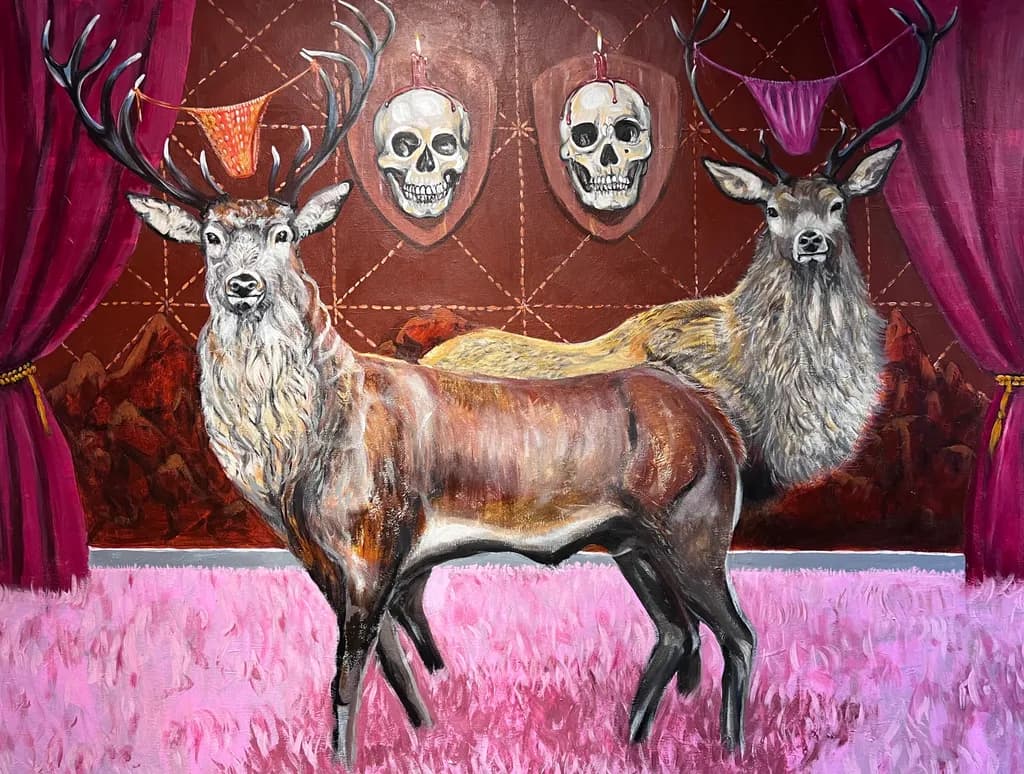 Stag Reflections