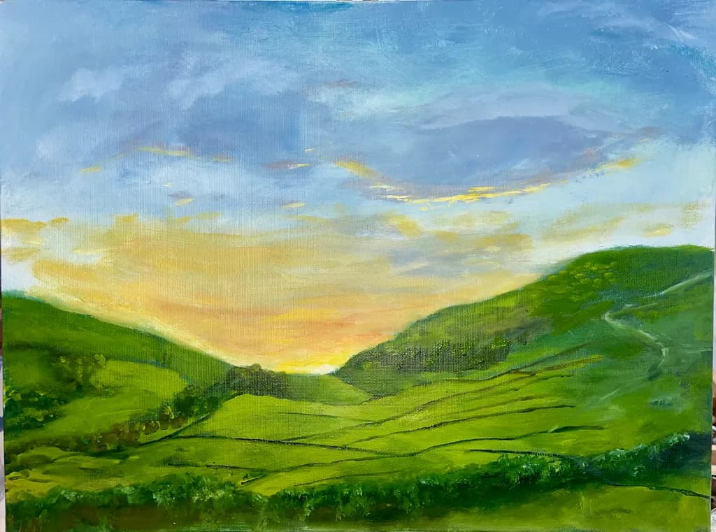Golden Valley Dusk