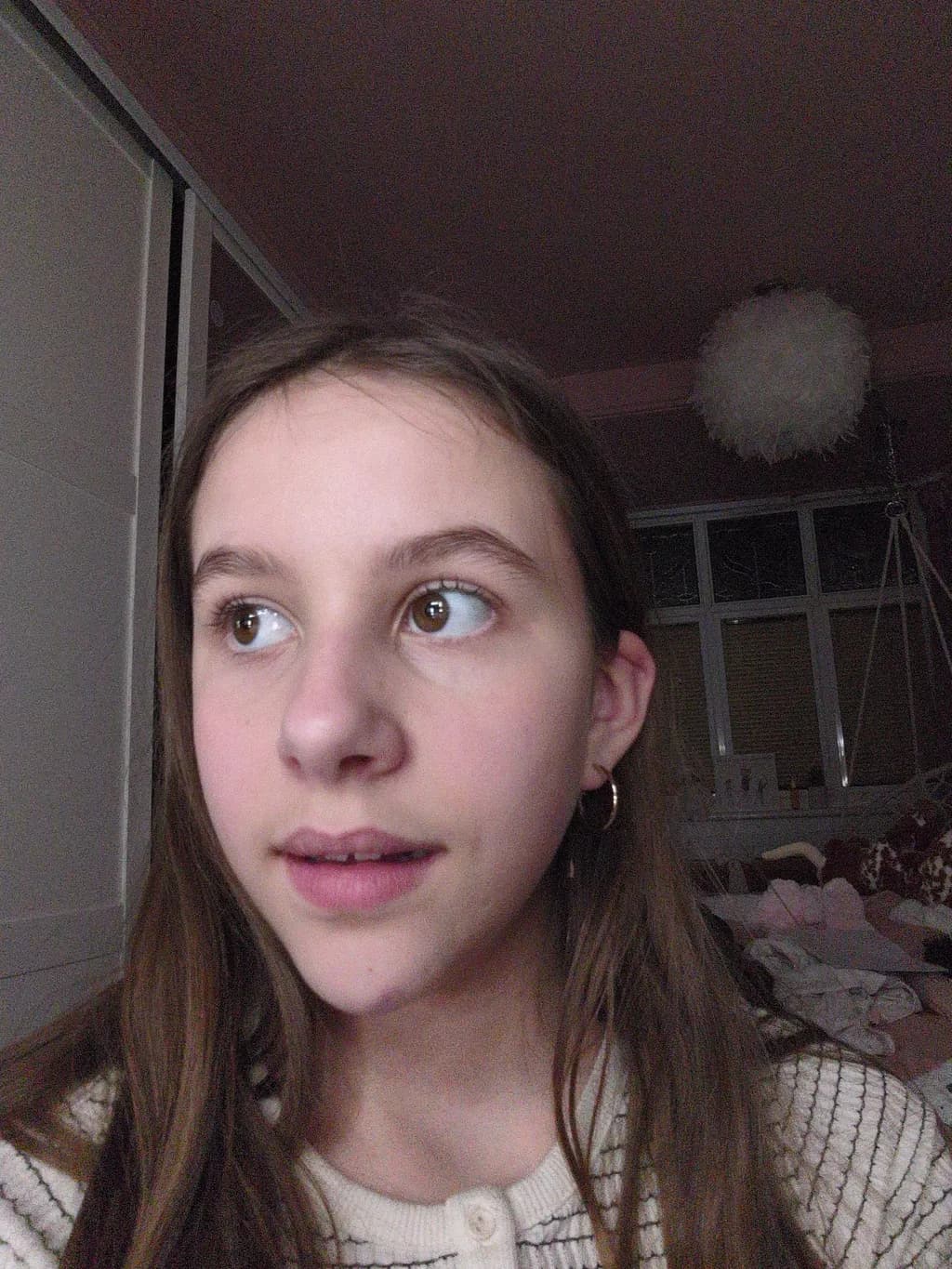 Pensive Glance