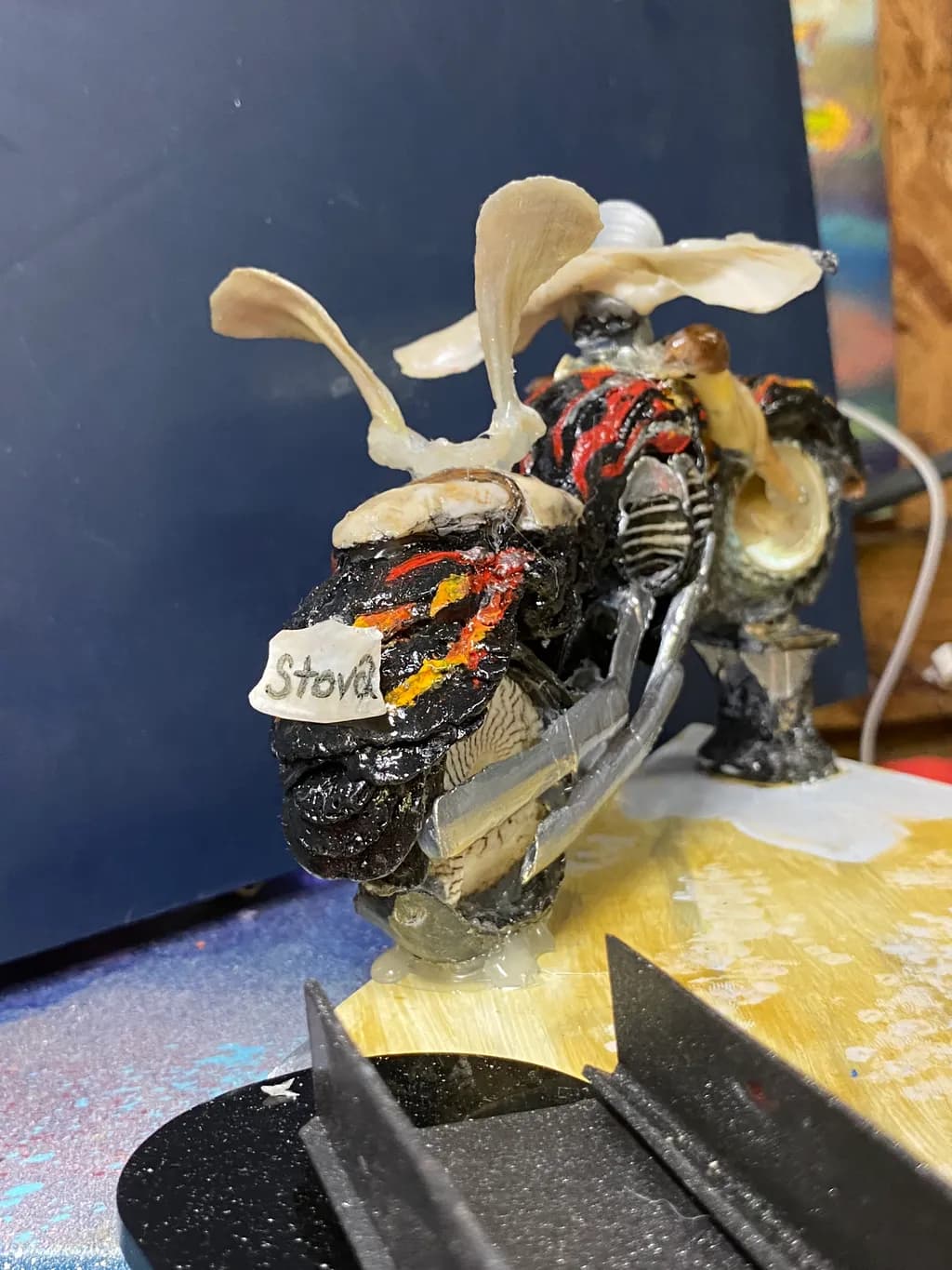 Flaming Skull Rider