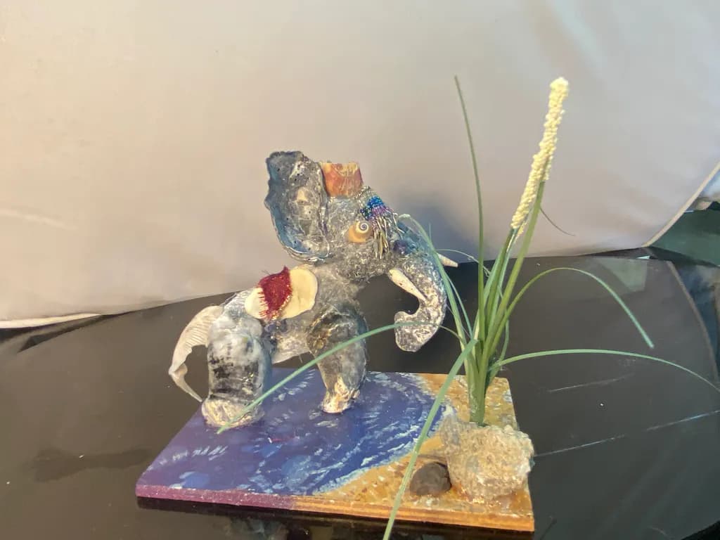 Beaded Elephant Oasis