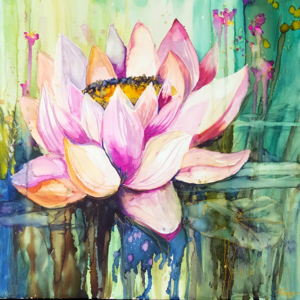 Midnight Bloom at the Basin