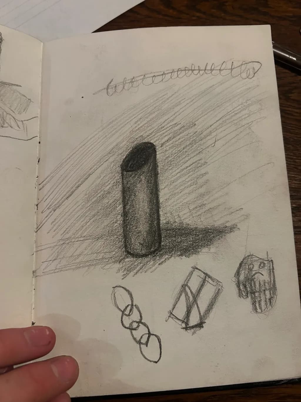 Shaded Cylinder Study