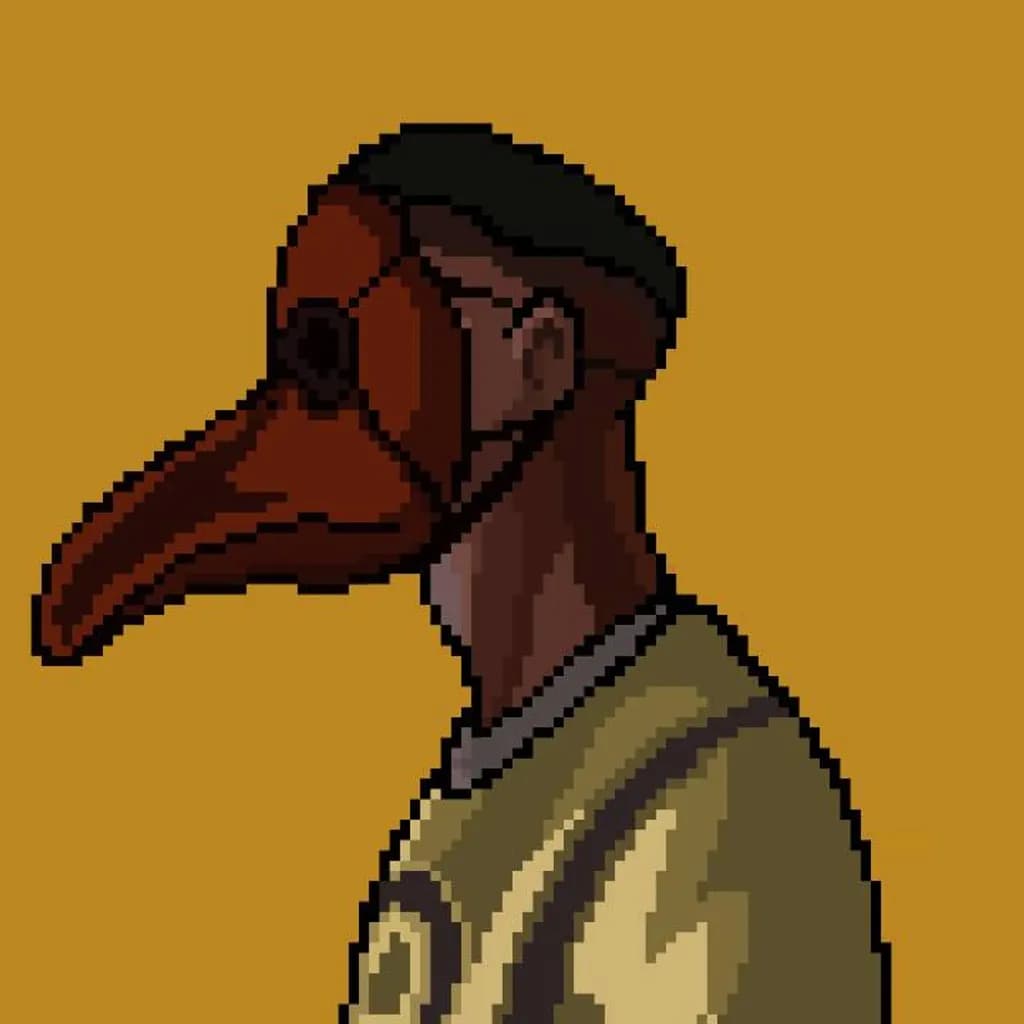 Pixel Plague Doctor