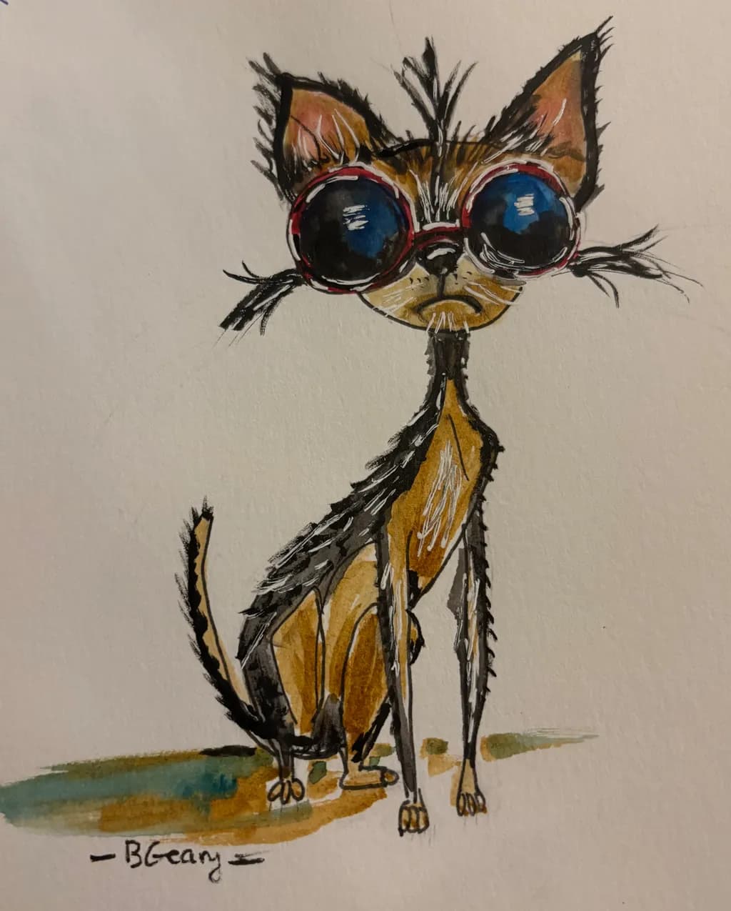 Spectacled Mutt
