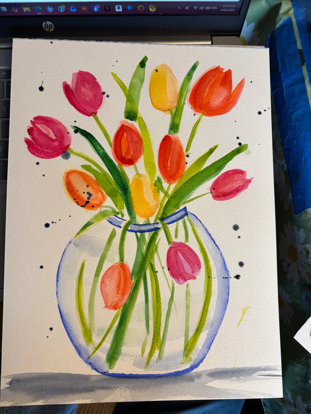 Colorful Tulip Bouquet