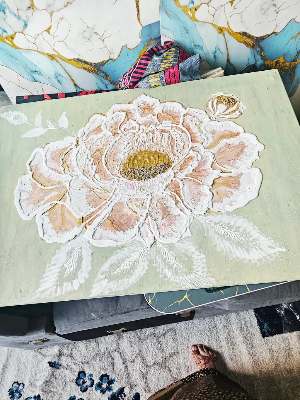 Textured Blossom