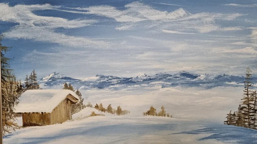 Winter Cabin Retreat