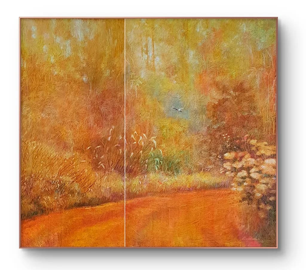 Autumn Meadow Path
