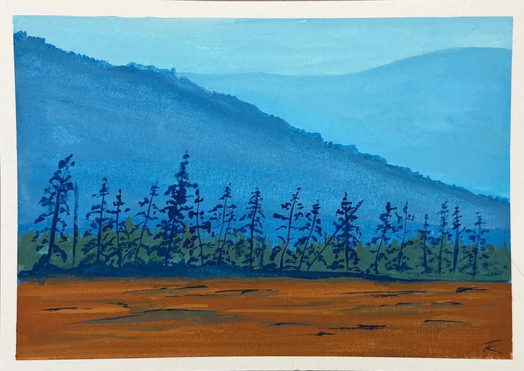 Mountain Forest Edge