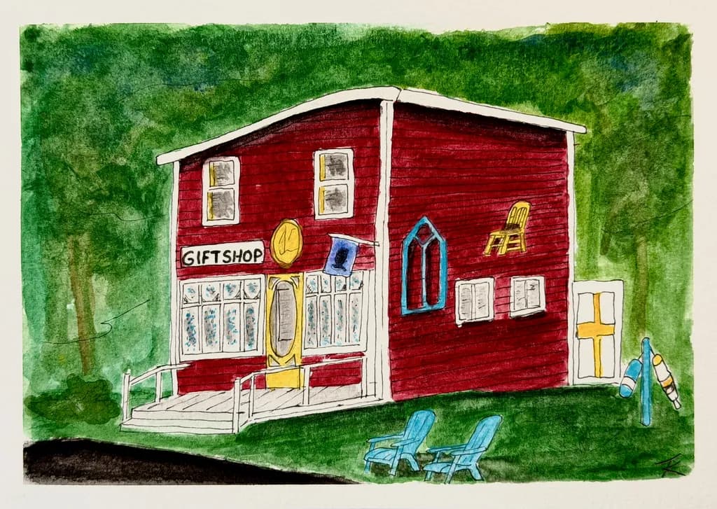 Red Giftshop Retreat