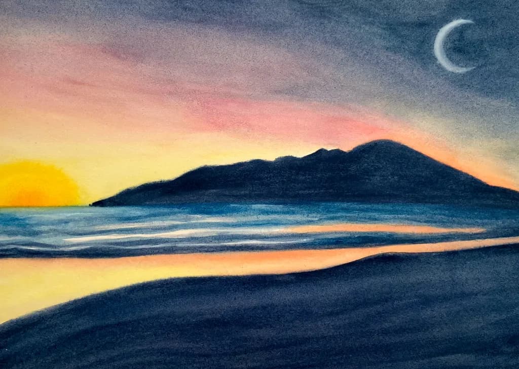 Kāpiti Island Dusk