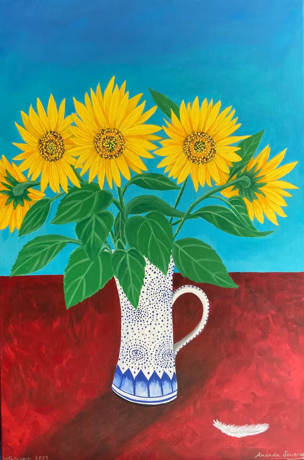 Sunflower Still Life