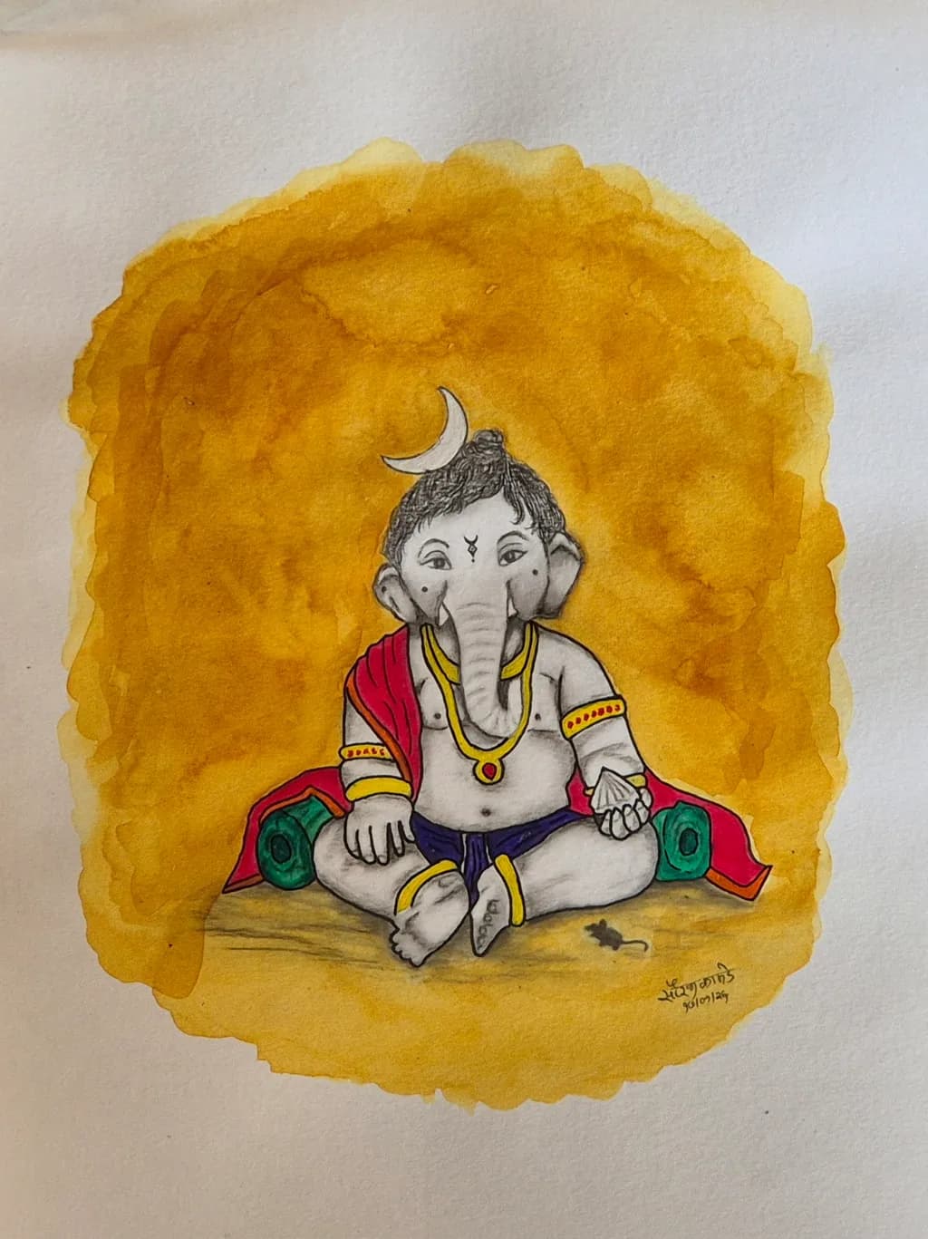 Child Ganesha