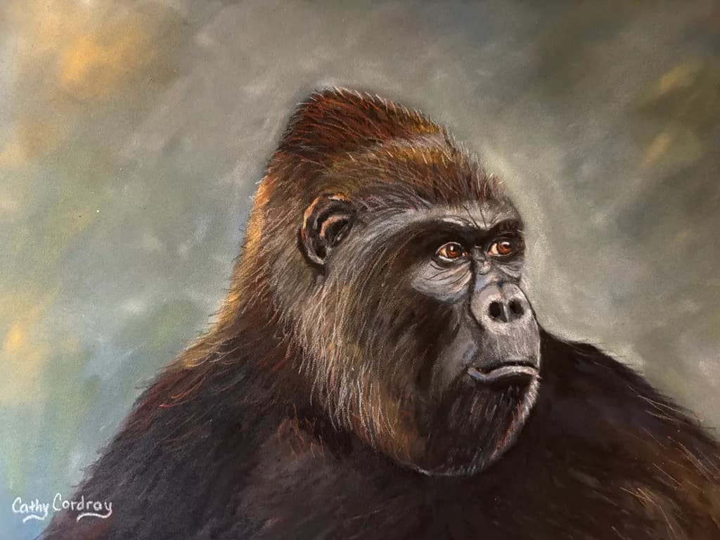 Contemplative Gorilla