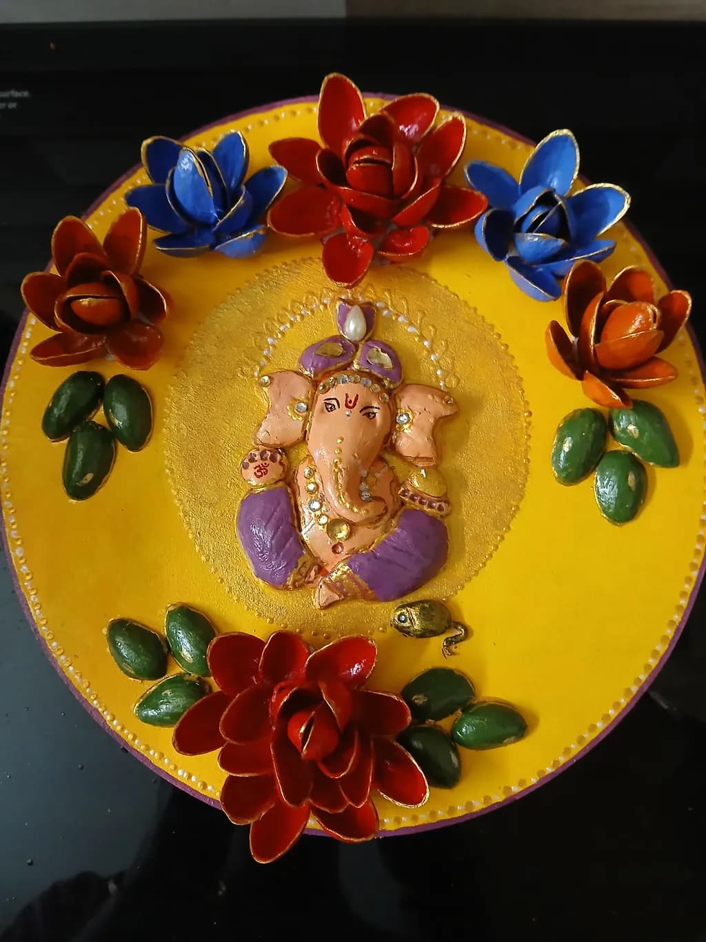 Ganesha Floral Mandala