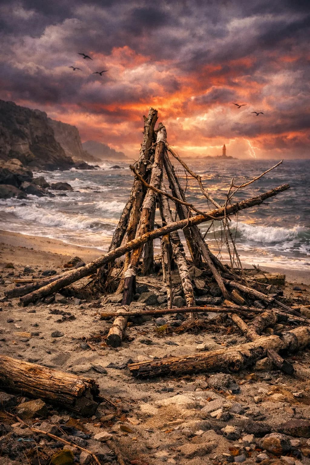 Driftwood Shelter