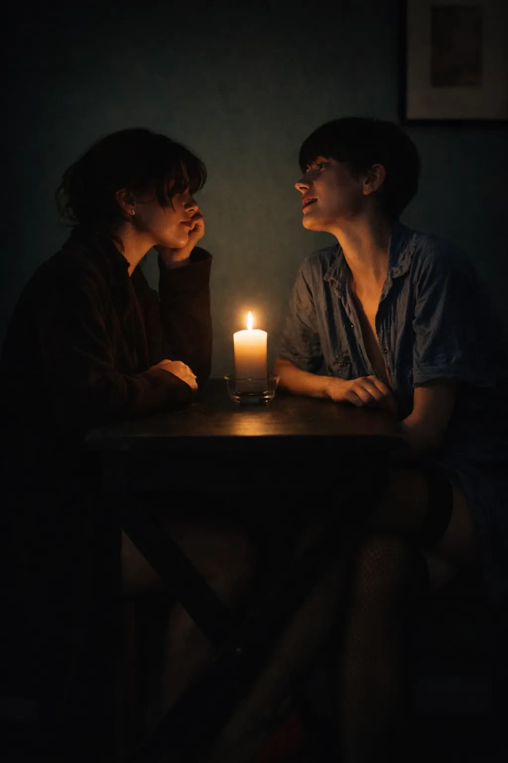 Candlelit Conversation
