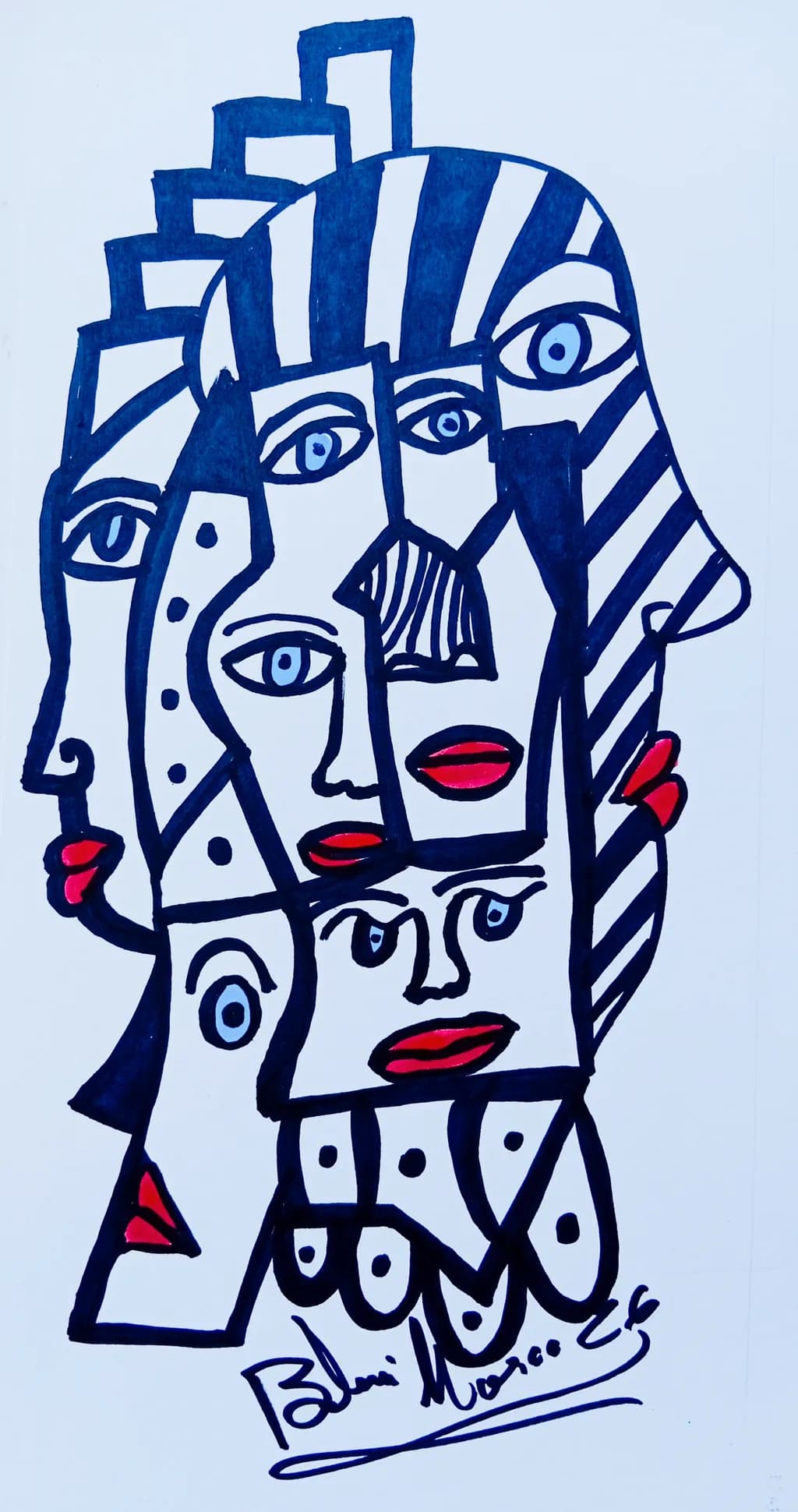 Fragmented Faces