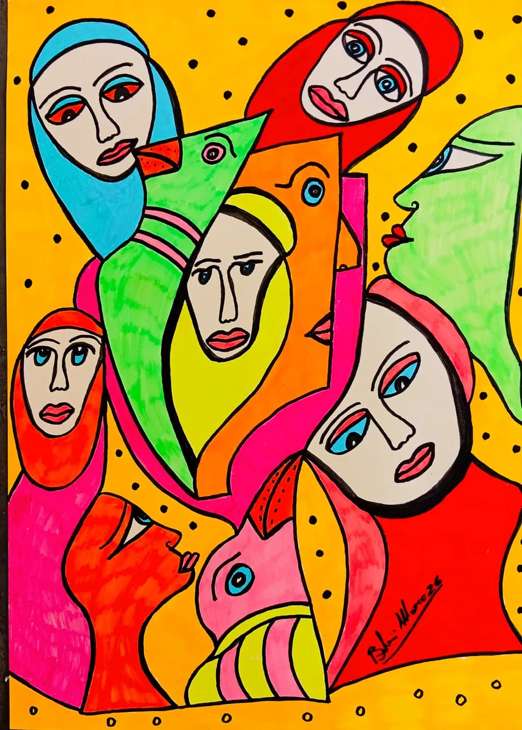 Faces in Color