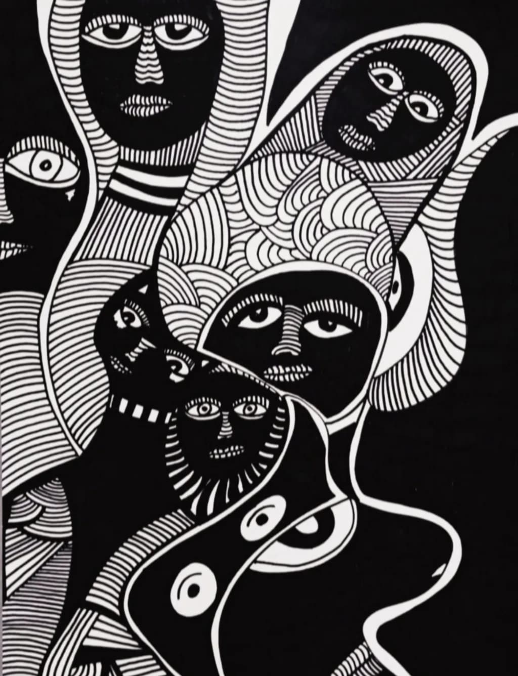 Interwoven Faces