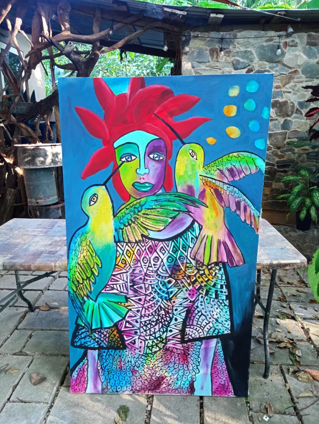 Hummingbird Embrace