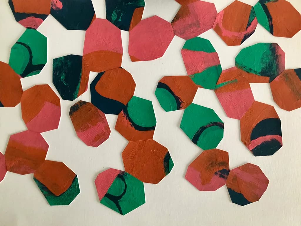 Geometric Color Collage
