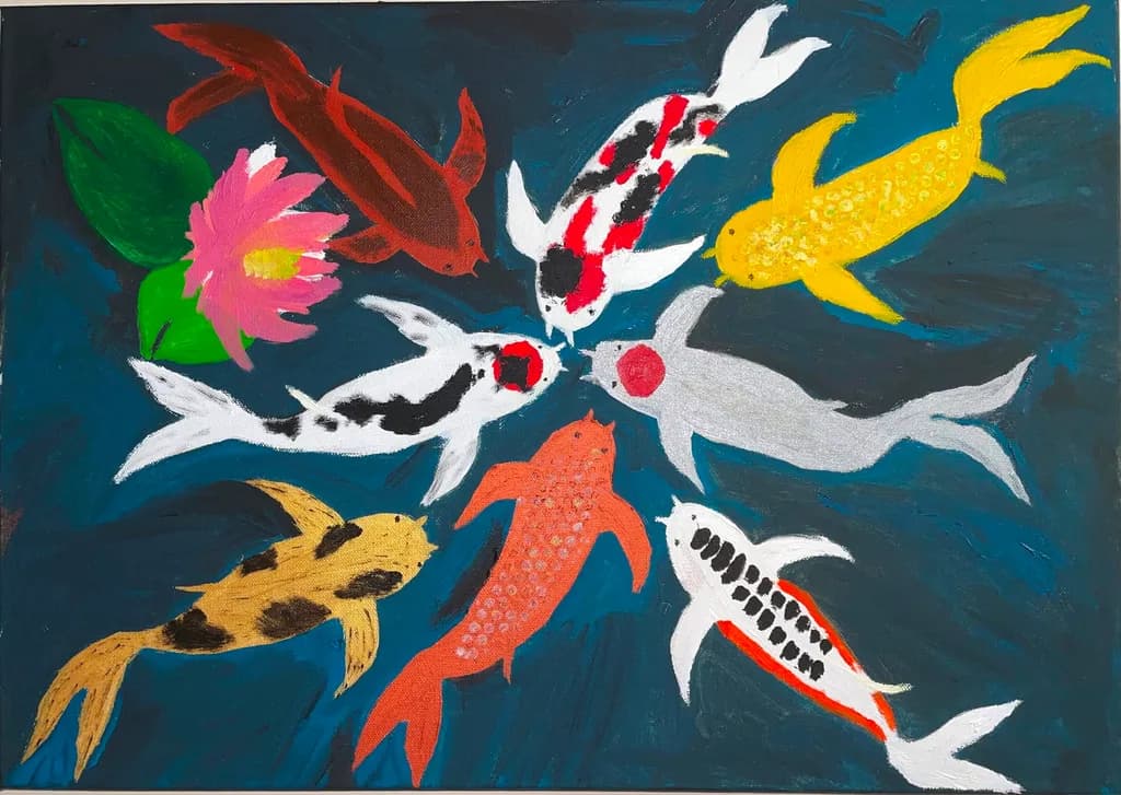 Koi pond 07