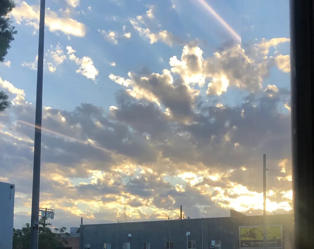 Golden Dusk Skyline