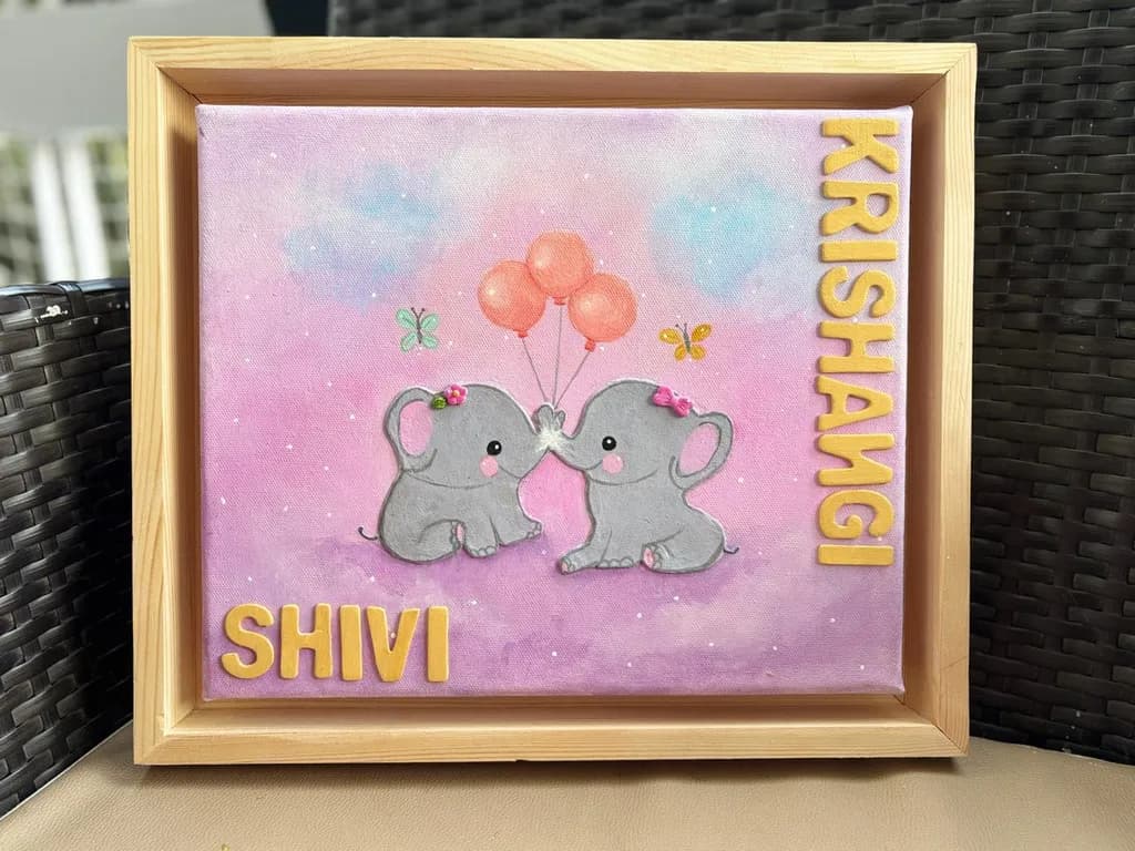 Krishangi and Shivi