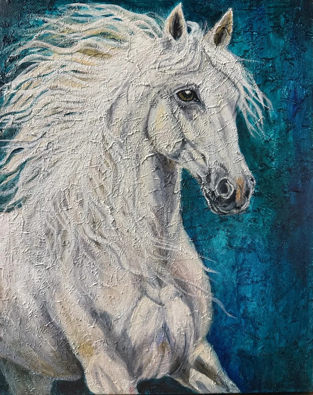 White Stallion