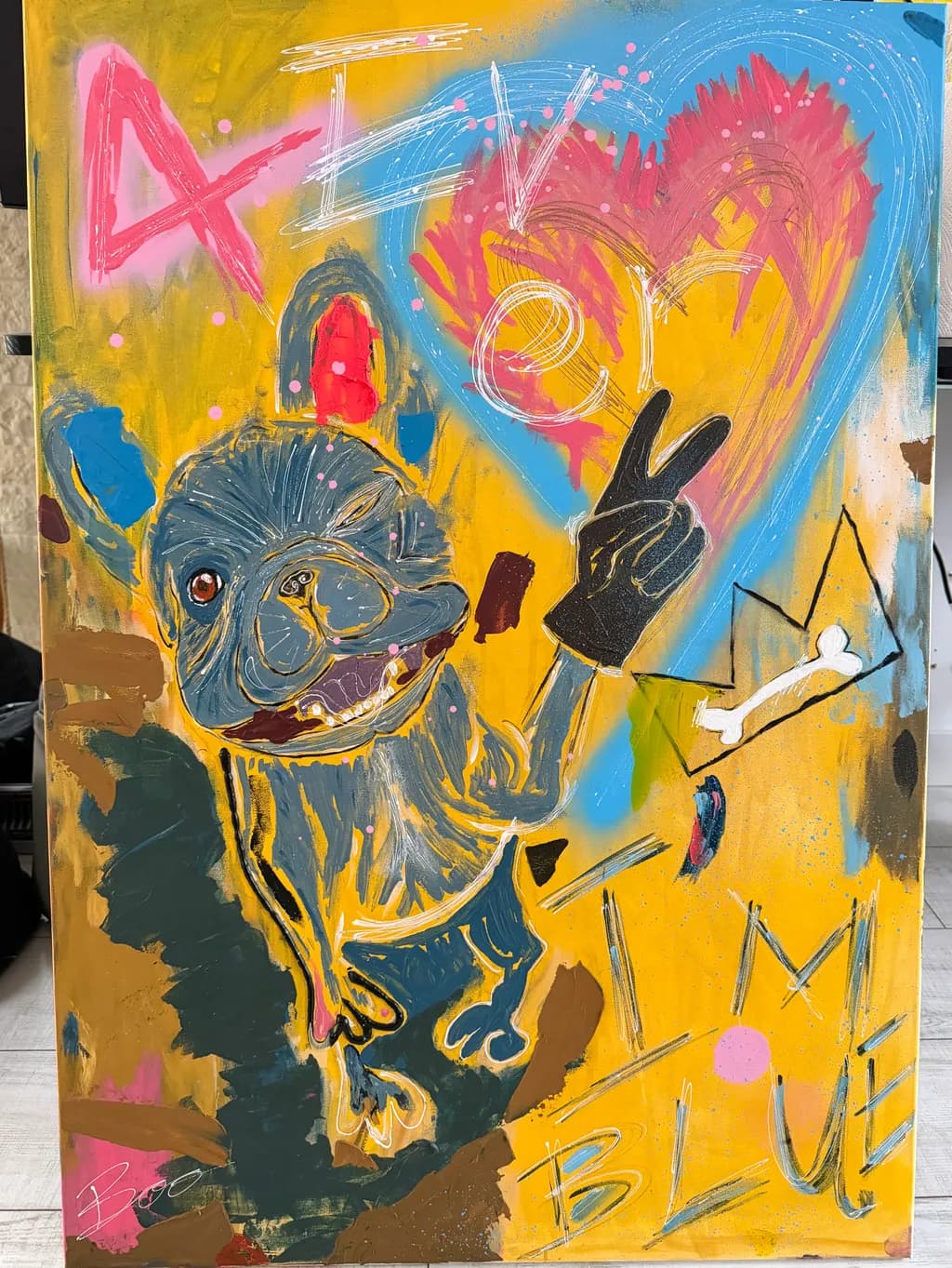 Blue Paw Peace