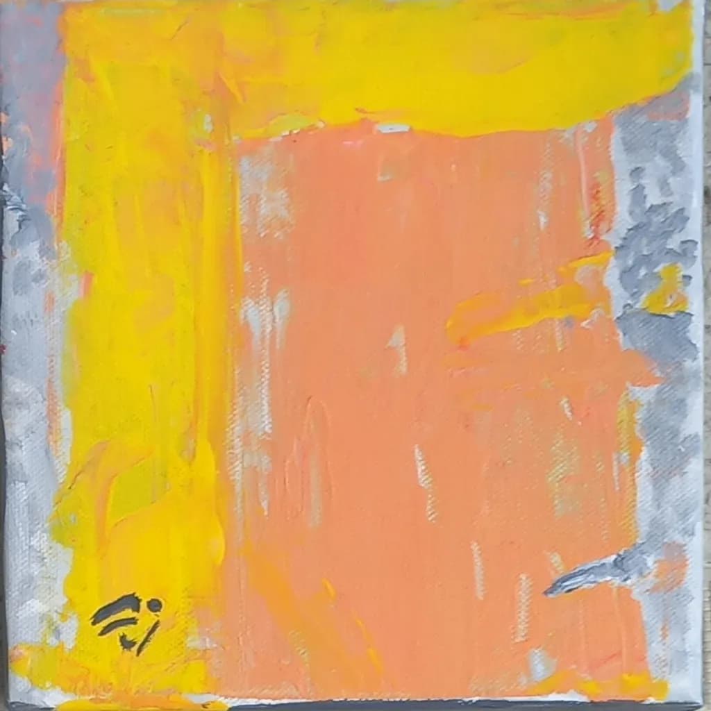 Peach & Sun Geometry