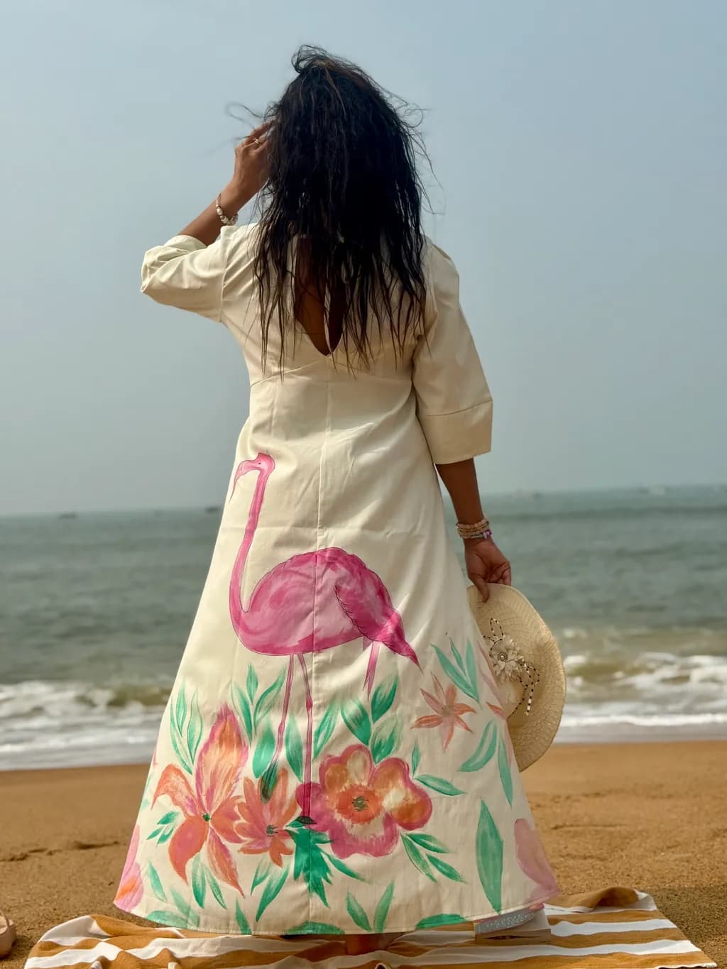 Flamingo Bloom Dress