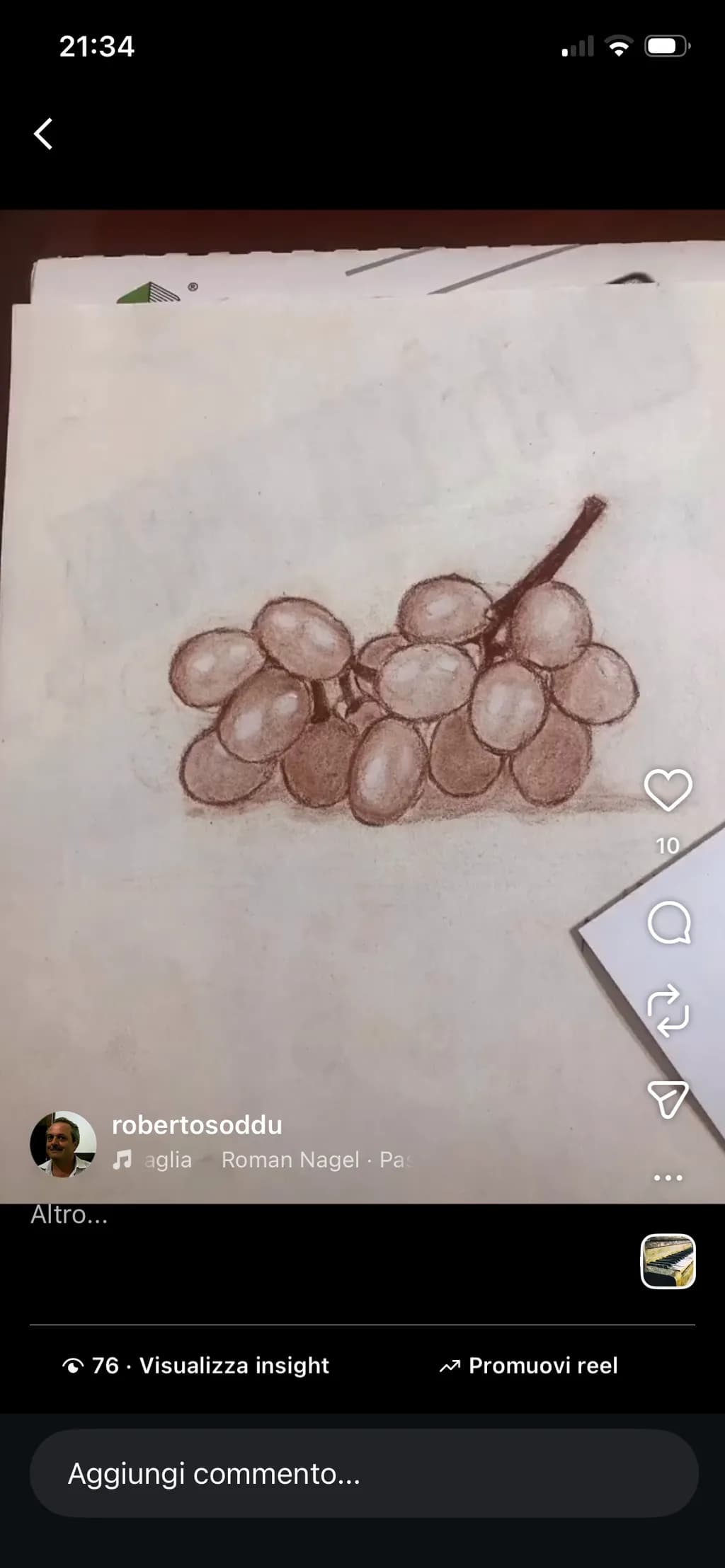 Grapes Sketch
