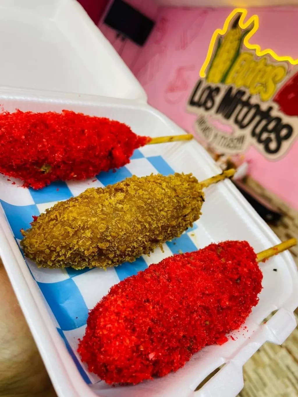 Spicy Fried Corn Trio