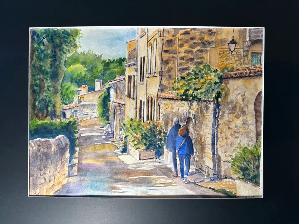 Sunlit Stroll