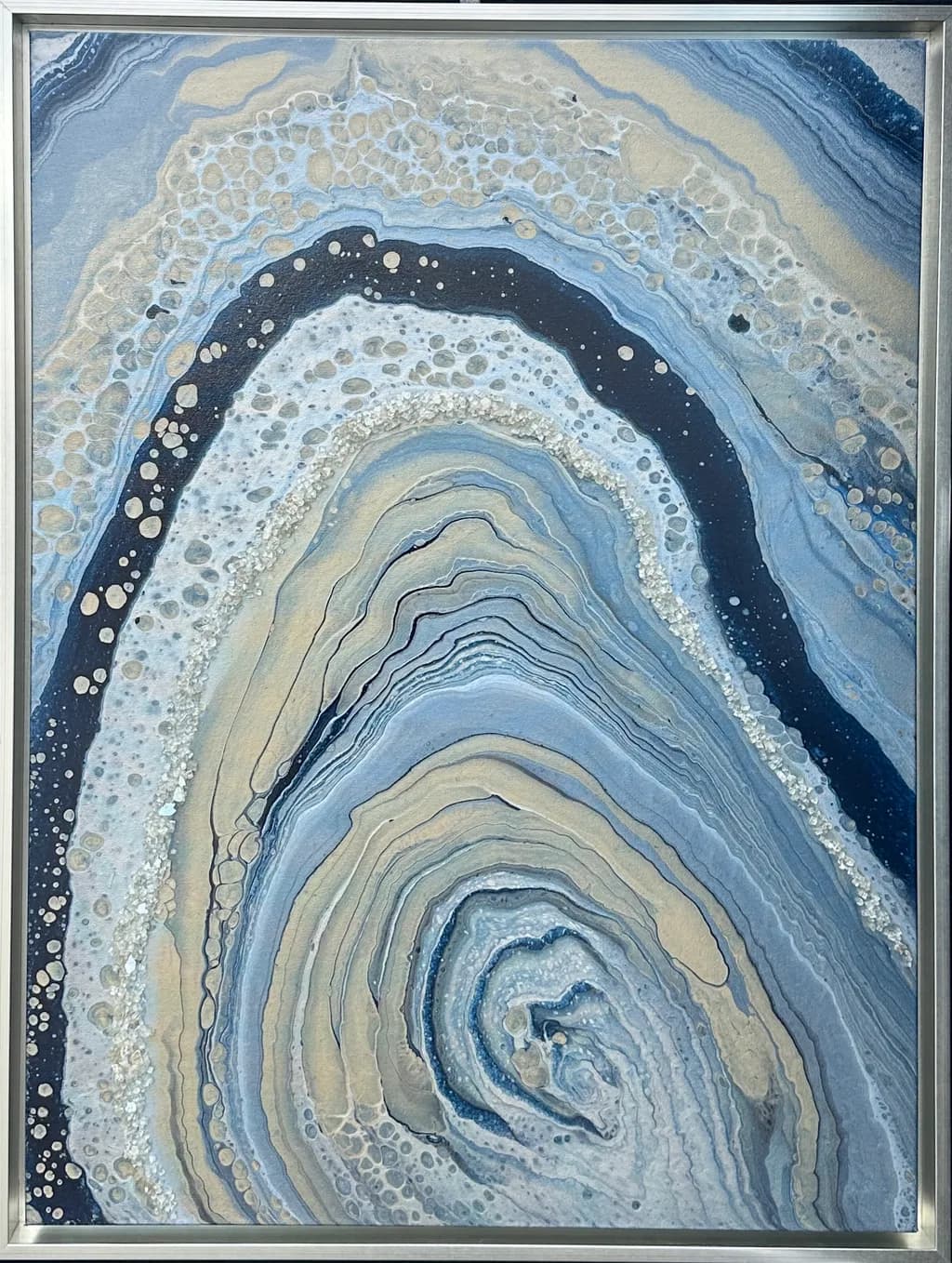 Blue Geode Layers