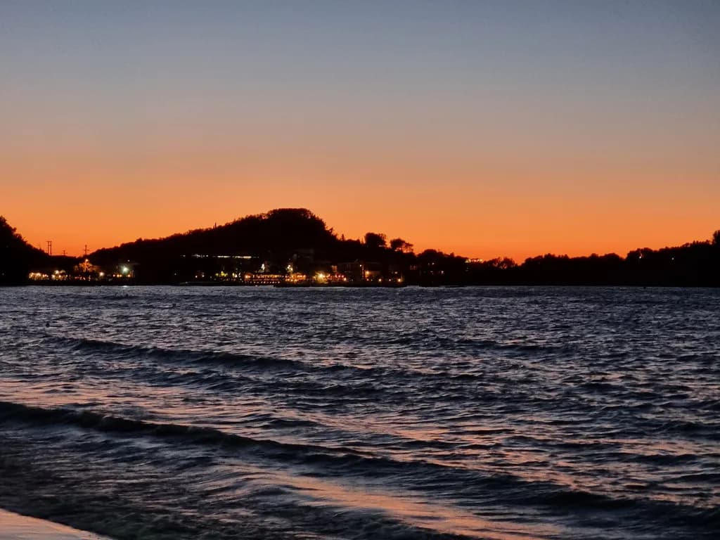 Dusk Shoreline