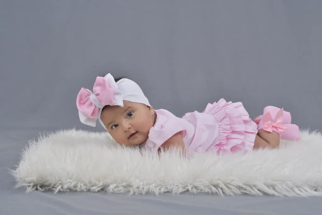 Pink Bow Baby