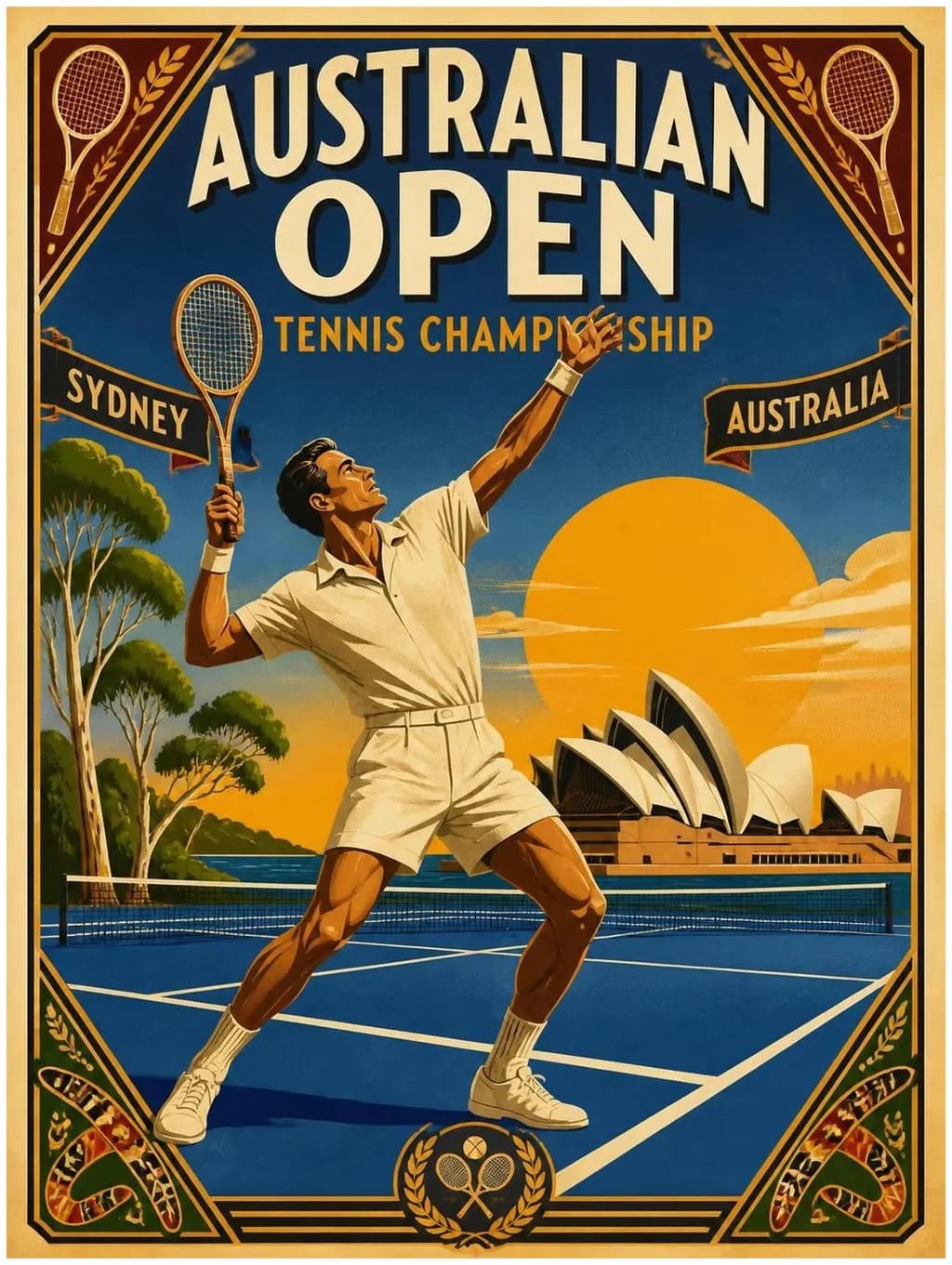 Australian Open Serve