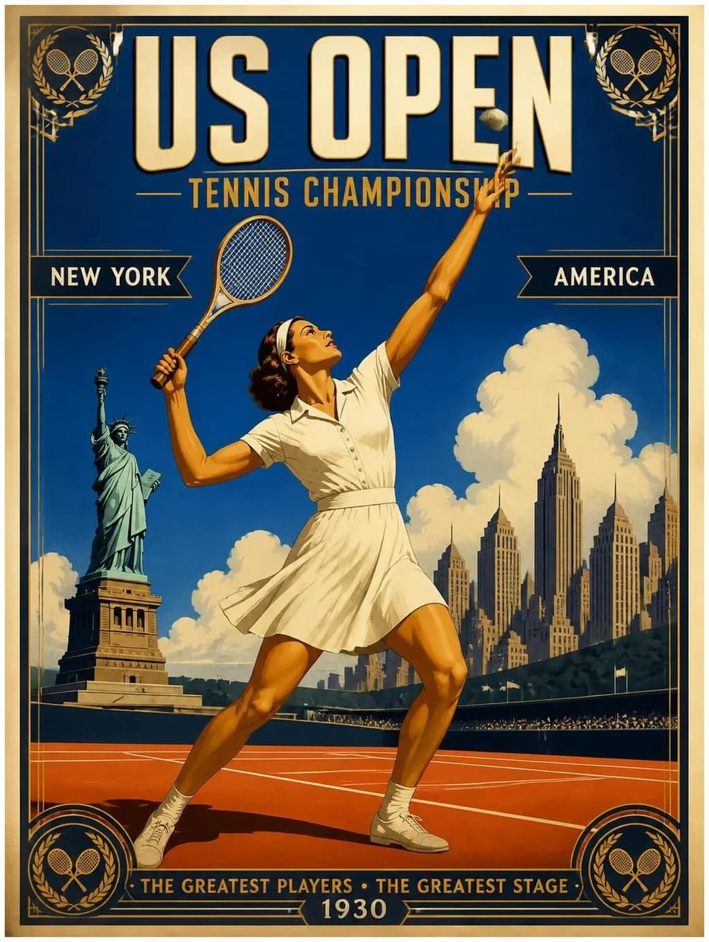 US Open Serve and Swing