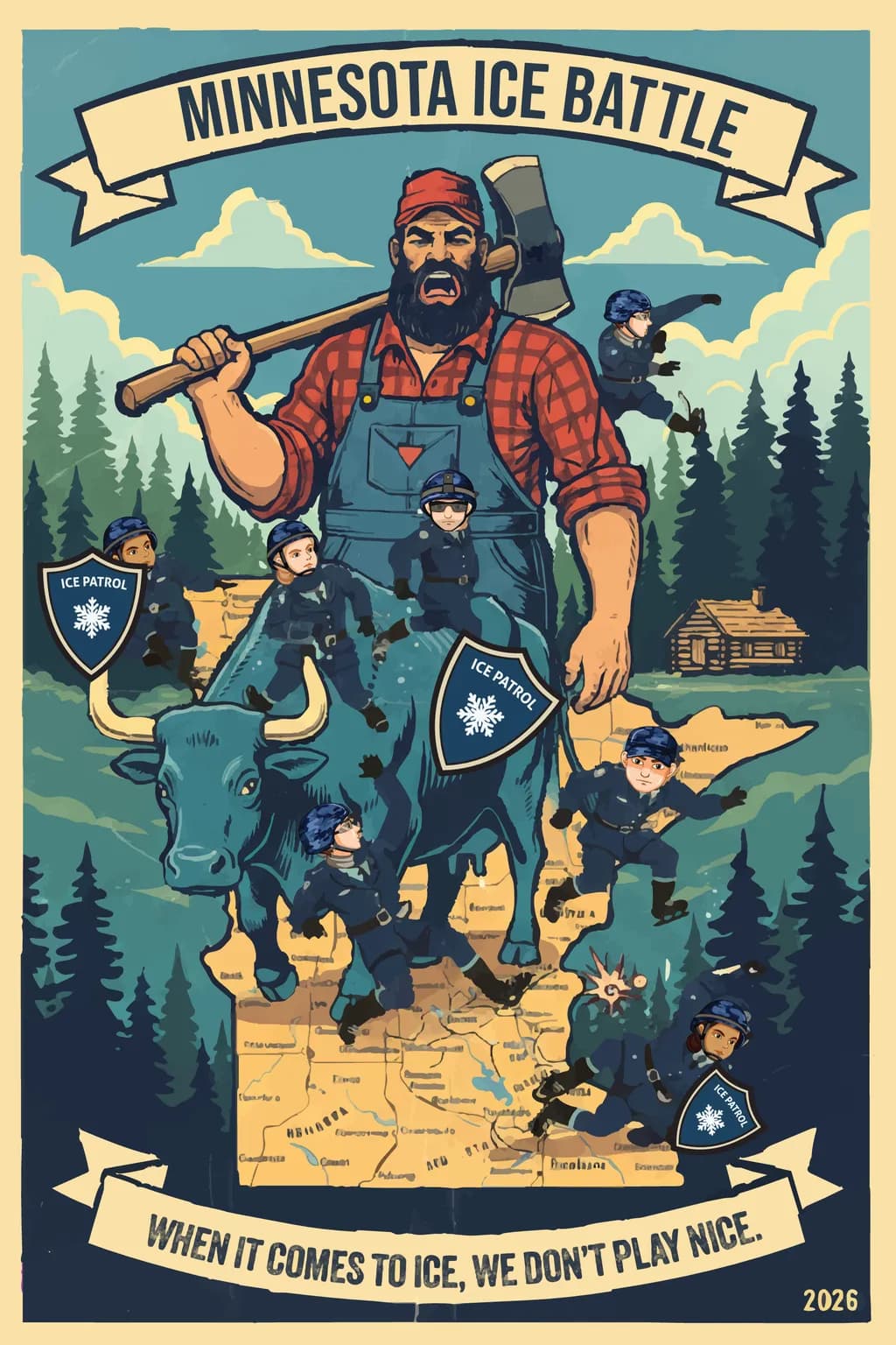 Minnesota Ice Patrol Clash