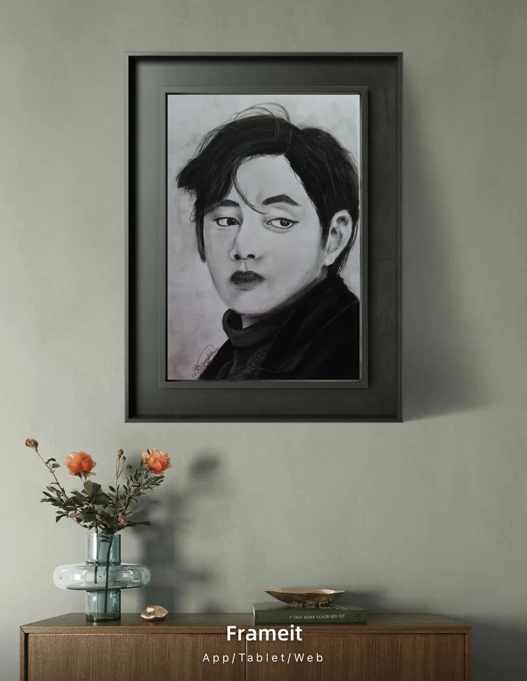 Contemplation in Monochrome