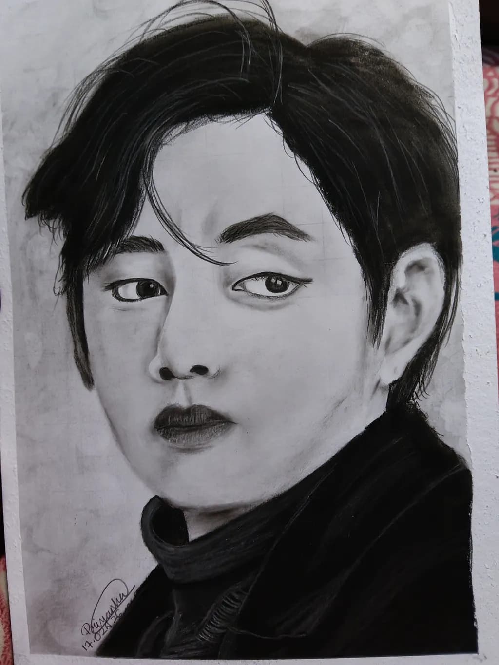 Charcoal Gaze