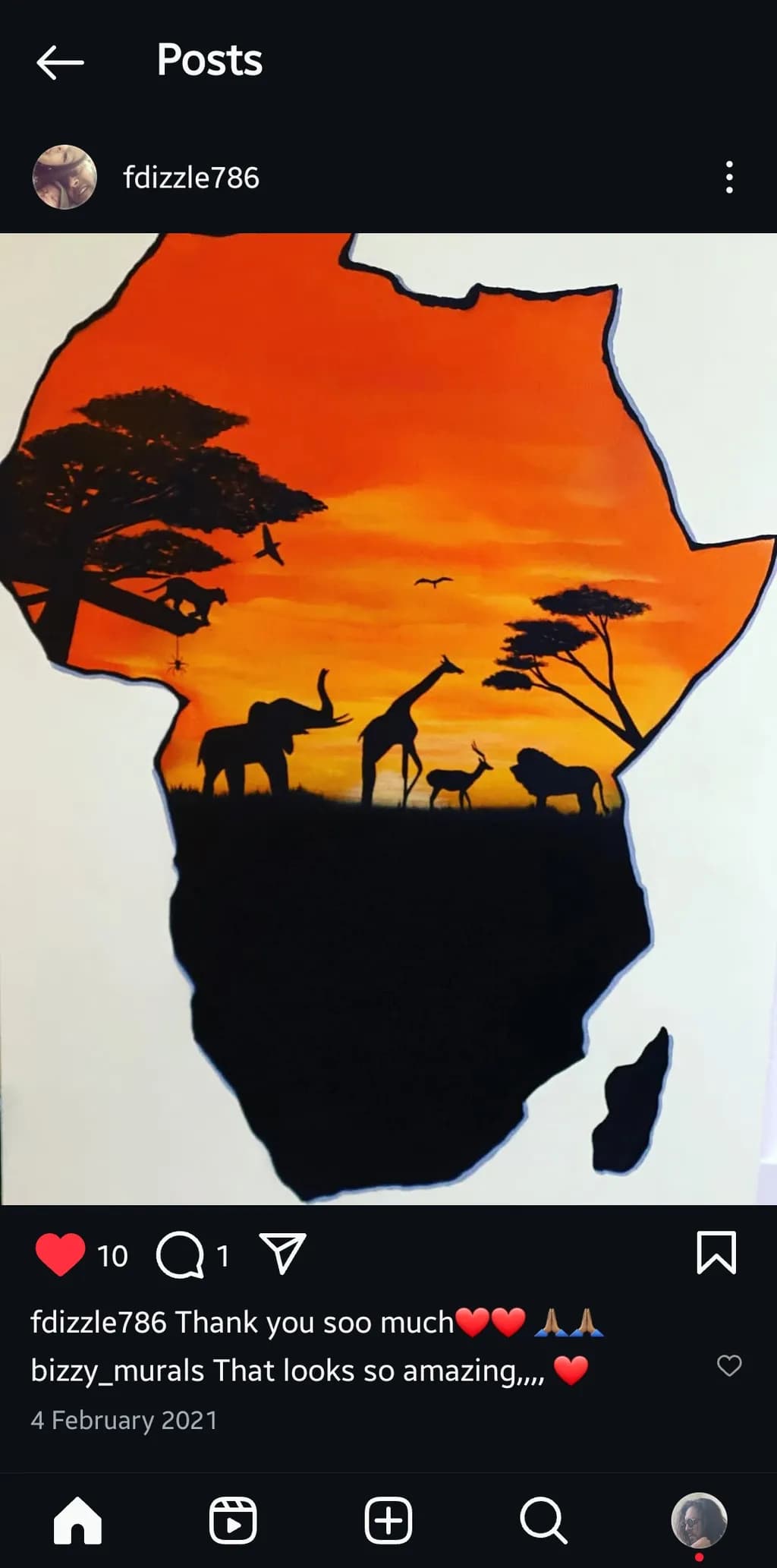 Savanna Silhouette