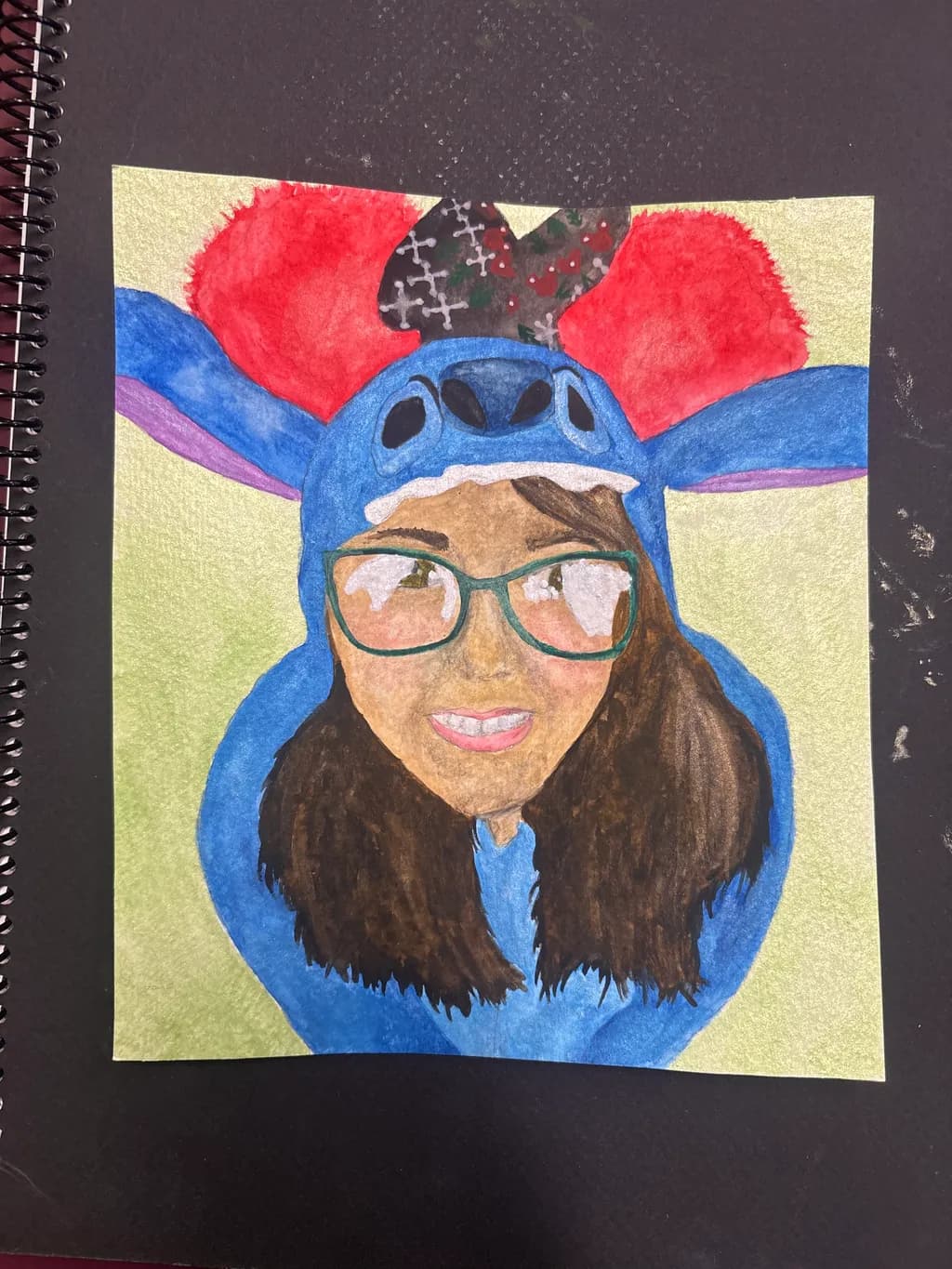 Blue Costume Portrait